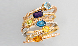 Anillos de colores